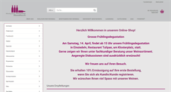 Desktop Screenshot of bioweine.ch